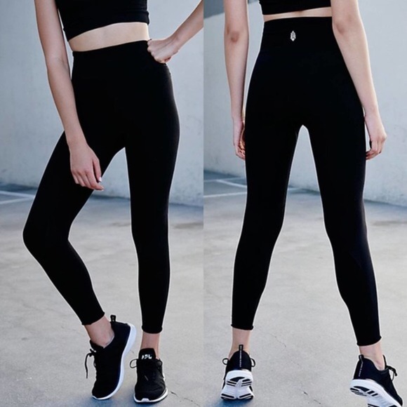 Free People Pants - Free People Movement Sculpt High Rise Black Legging
